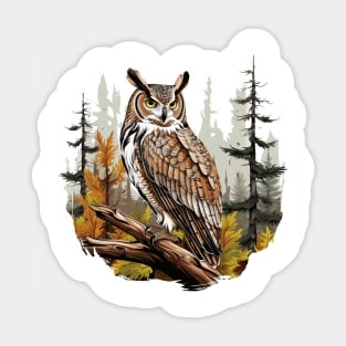 Hoot Owl Sticker